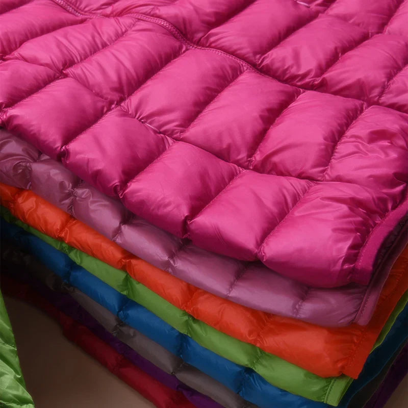 Lina – Leichte Steppjacke mit Kapuze Damen