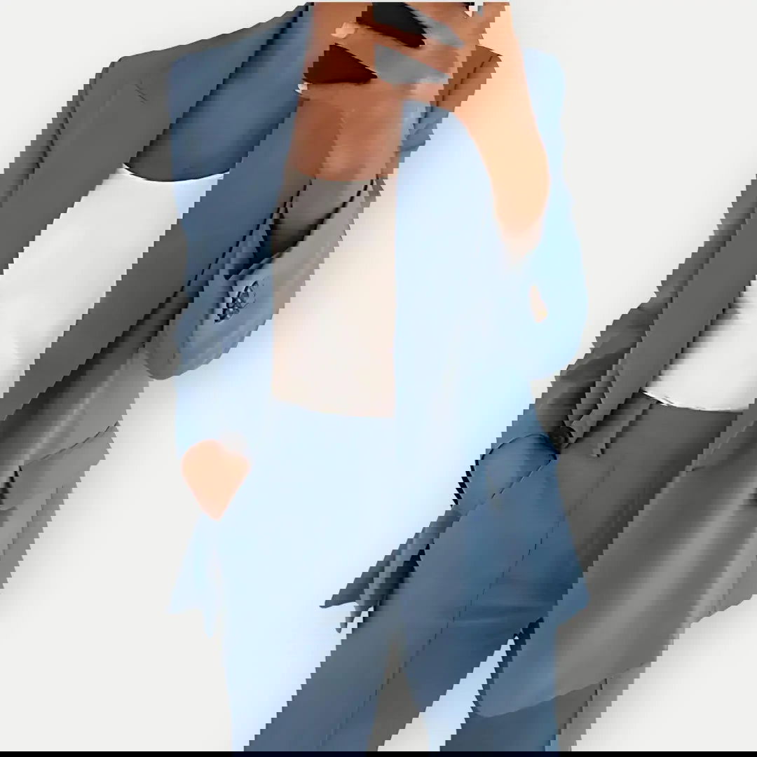 Valeria – Damen-Hosenanzug und Blazer im taillierten Schnitt