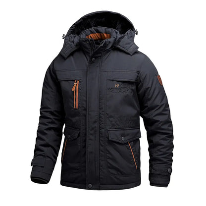 Felix – Robuste Herren Winterjacke mit Kapuze