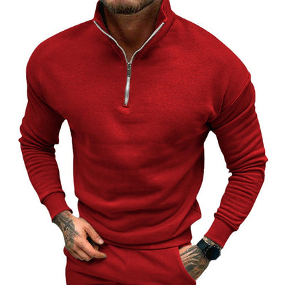 Felix – Sportlicher Half-Zip Pullover Herren