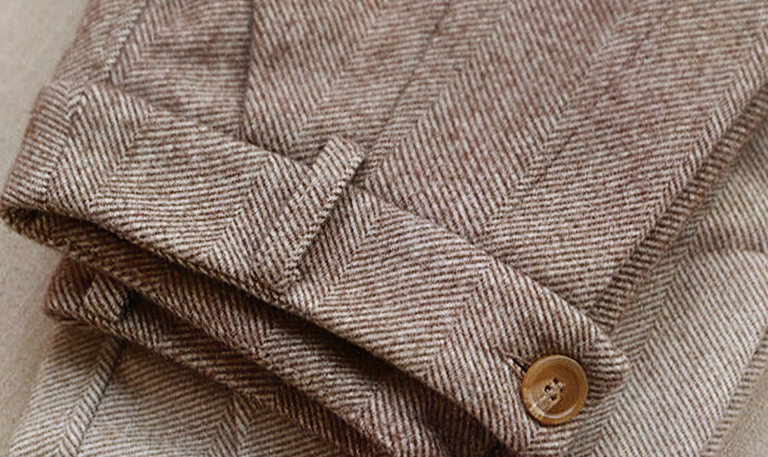 Marcos - Herrenhose aus Wolle mit geradem Bein