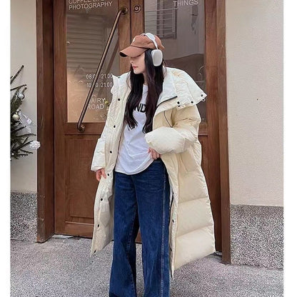 Valentina – Lange Daunenjacke für Damen