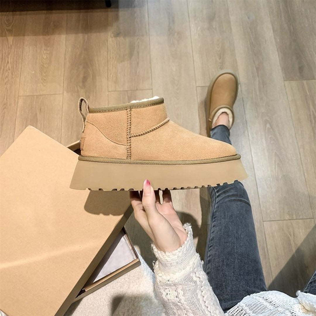 Emilia - Damen Winter Boots mit Fellfutter und rutschfester Sohle