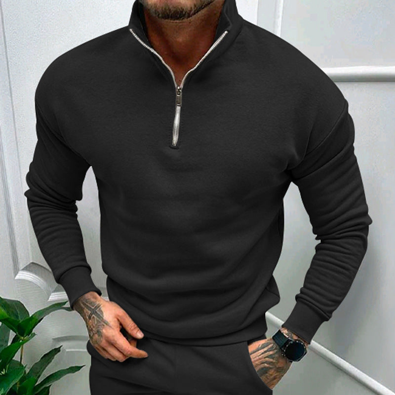 Felix – Sportlicher Half-Zip Pullover Herren
