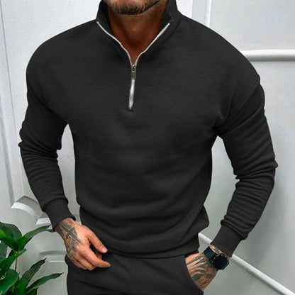 Felix – Sportlicher Half-Zip Pullover Herren