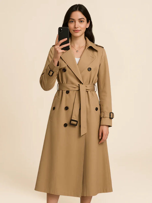 Clara – Klassischer Trenchcoat Damen