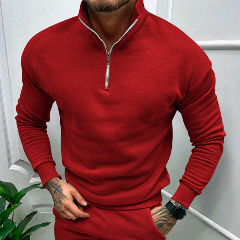 Felix – Sportlicher Half-Zip Pullover Herren