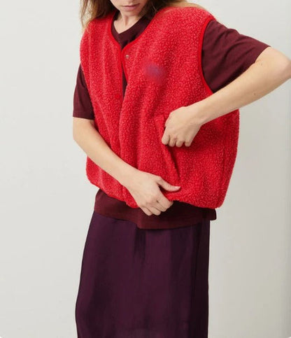 Klara – Fleece-Weste im Streetstyle-Look für Damen