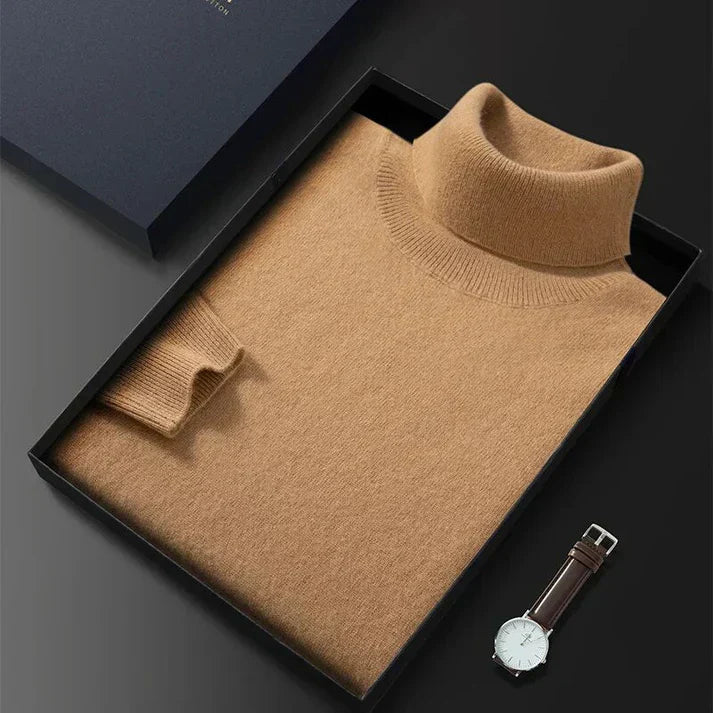 Felix  – Klassischer Rollkragenpullover Herren