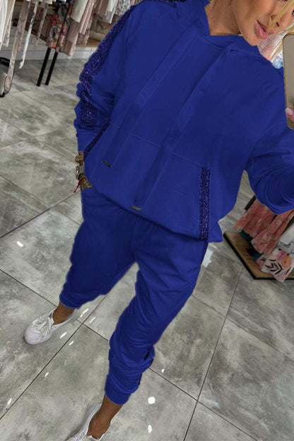 Sophia - Damen Jogginganzug mit Kapuze sportlich