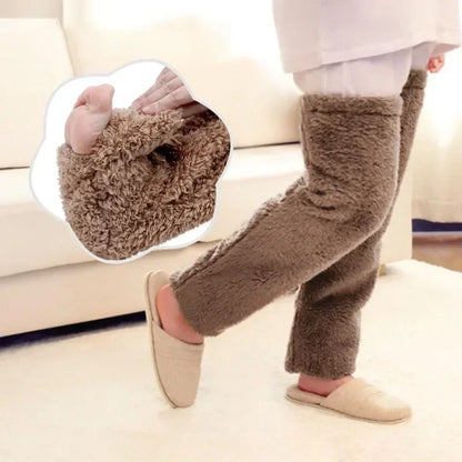Clara – Flauschige Overknee-Socken für Damen