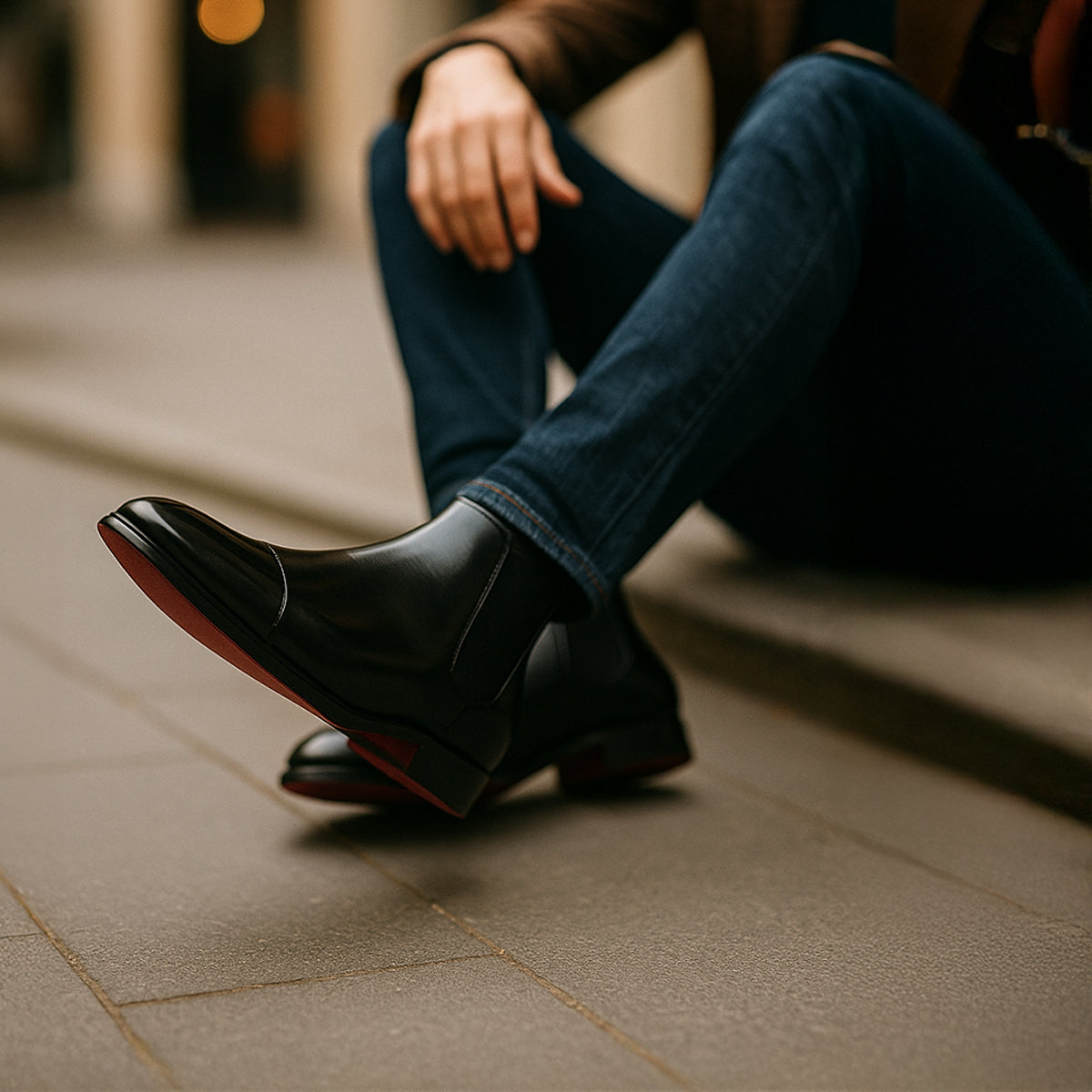 Noah – Elegante Herren Chelsea Boots aus Glattleder