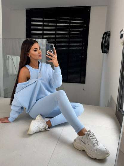 Lea – Lounge Set Damen mit Oversized Sweatshirt und Leggings