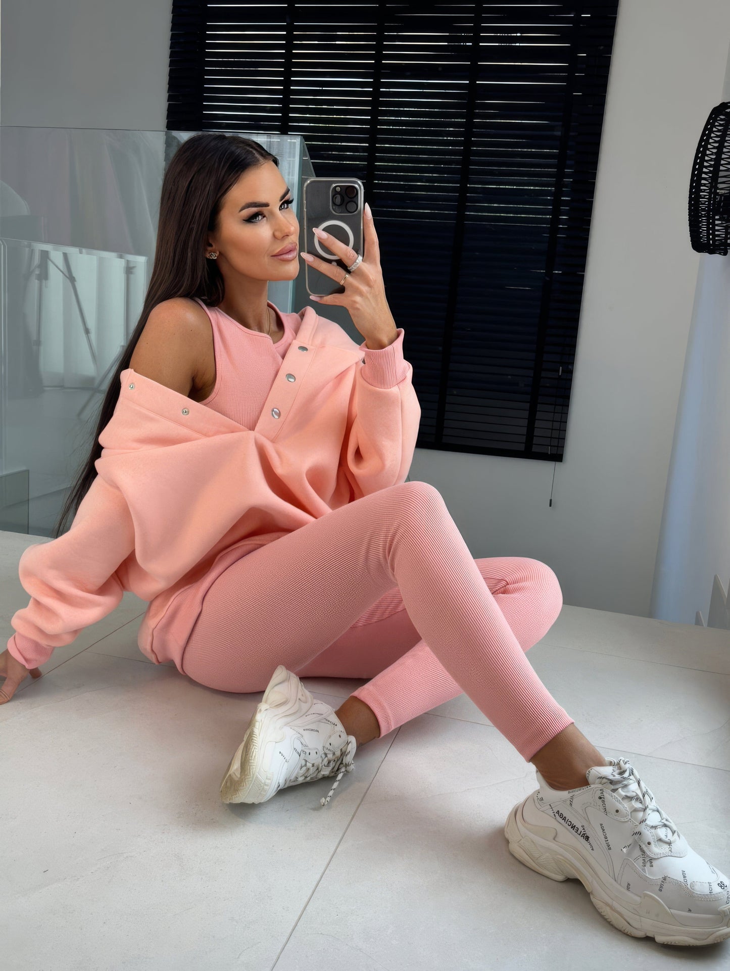 Lea – Lounge Set Damen mit Oversized Sweatshirt und Leggings
