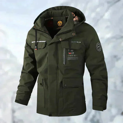 P.M Legend | Waterdichte Jas voor Heren in de kleur Wit voor heren in Outdoor stijl ideaal voor de winter