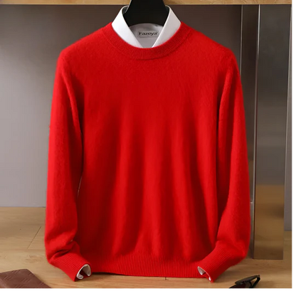 Liam - Herren Strickpullover mit Rundhalsausschnitt