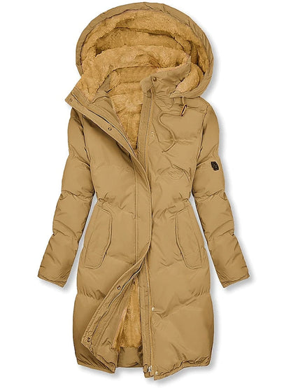 Lea – Gefütterter Winterparka mit Kapuze Damen